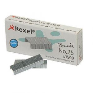 AGRAFES REXEL BAMBY 25/4