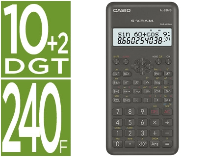 Casio Calculadora Científica FX-82MS