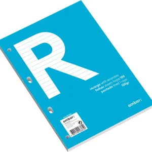 Recarga Papel Ambar A4 Pautado