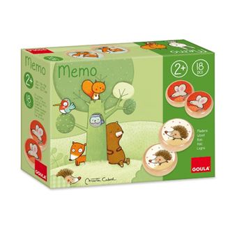 Goula Jogo Memória Animais Do Bosque