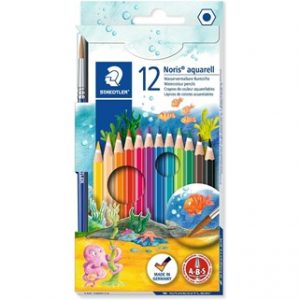 LÁPIS DE COR AQUARELL 12 CORES STAEDTLER
