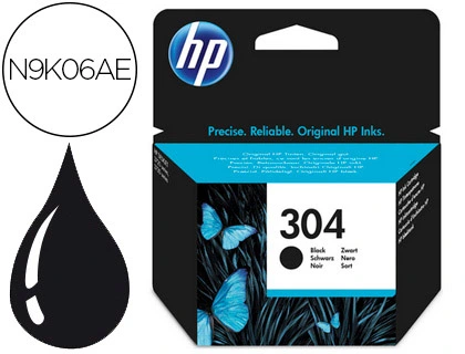 TINTEIRO ORIGINAL HP 304 PRETO