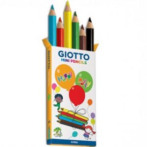 LAPIS DE PINTAR MINI GIOTTO CX 6 UNI
