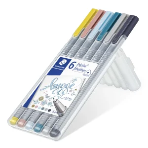 FINELINER TRIPLUS 6PC BOX