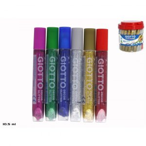 Marcadore Giotto Glitter Glue  Cores Sortidas