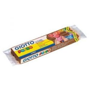 Plasticina Giotto Pongo Soft 450gr Castanho Escuro