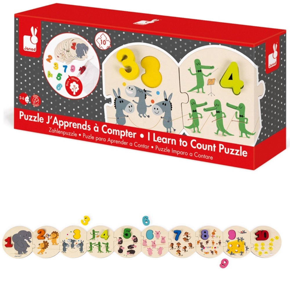 EU APRENDO A CONTAR QUEBRA-CABEÇA