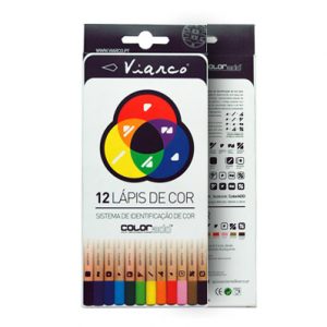 CAIXA DE 12 LÁPIS DE COR
