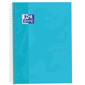 CADERNO ESPIRAL C/DURA SOFT TOUCH A4 80F COR PASTEL PAUTADO