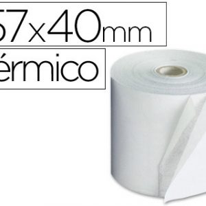 ROLO TERMICO PARA IMPRESSORA 57X40X11 MM 58 GR