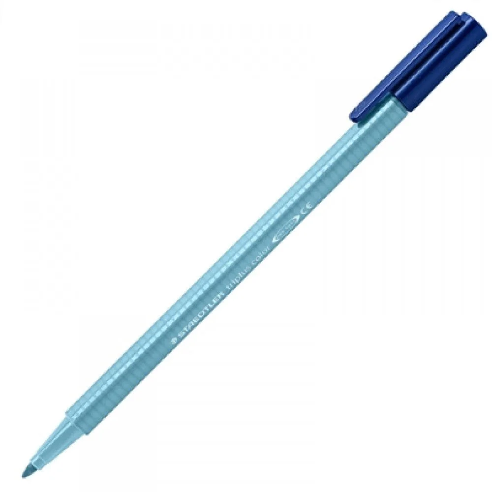 Marcador Triplus Staedtler Azul turquesa