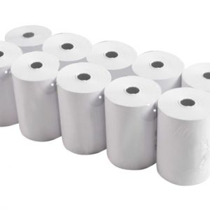 ROLO TERMICO PARA IMPRESSORA 80X40X11 MM 58 GR