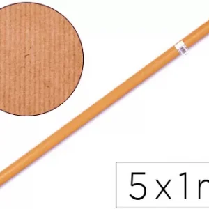 PAPEL KRAFT VERJURADO LARANJA 5X1 MT