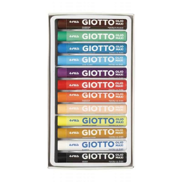 Caixa com 12 pastéis a óleo Olio Maxi - Image 2
