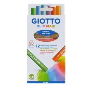 Caixa com 12 pastéis a óleo Olio Maxi