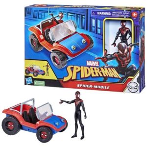 Hasbro Spiderman Figura com Veículo
