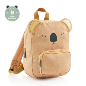 Mochila de jardim de infância com bolso coala
