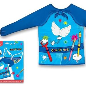 Avental Art Maped para idade pré-escolar (102-128cm)