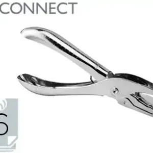 Furador 1 furo abertura 6 mm capacidade 6 folhas.