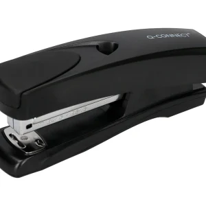 Agrafador q-connect plastico abs - preto.