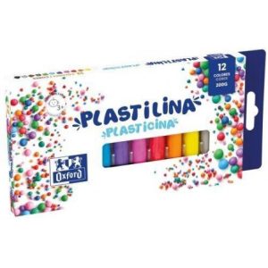 Plasticina Oxford  12 Cores
