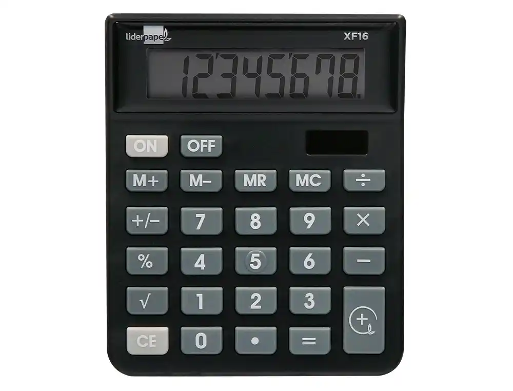 CALCULADORA DE SECRETARIA XF16 COR PRETO - Image 2