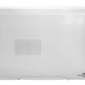 Pasta classificadora com fole liderpapel din a4 transparente 13 departamentos cristal.