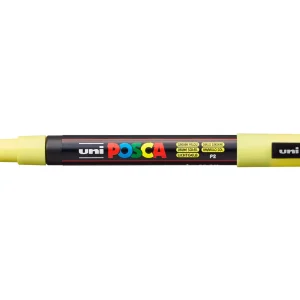 POSCA Marcador PC-3M Ponta Redonda Fina 0,9 a 1,3 mm Amarelo sol (p2)