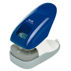 Agrafador SL-112A sem agrafes, azul PLUS