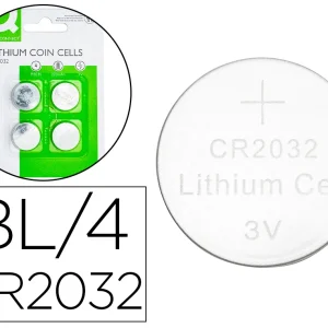 PILHAS TIPO BOTAO LITIO CR2032 3V BLISTER DE 4 UNIDADES
