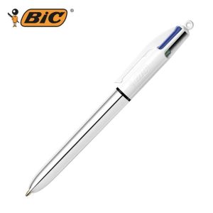 Caneta Bic 4 Cores Prata 1.0mm 1unidade