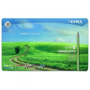 LÁPIS DE COR LYRA GRADUATE - LATA COM 36