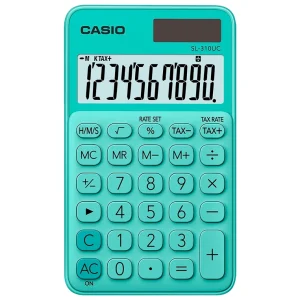 Casio Calculadora Básica SL-310UC verde claro