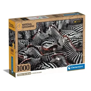 Puzzle Zebra 1000 Peças