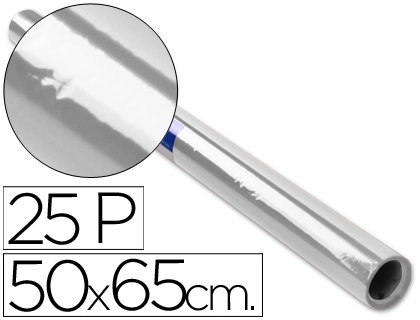 PAPEL CELOFANE SADIPAL 50 X 65 CM 20 GR TRANSPARENTE