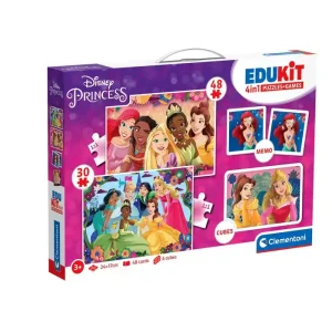 PRINCESA DISNEY - EDUKIT 4 EM 1