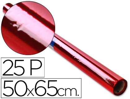 PAPEL CELOFANE SADIPAL 50 X 65 CM 20 GR VERMELHO