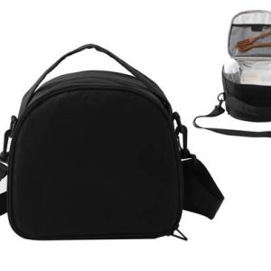 Bolsa de Almoço I-Total Crossbody - Preto