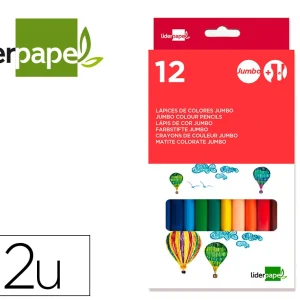 LAPIS DE COR JUMBO 12 UNIDADES