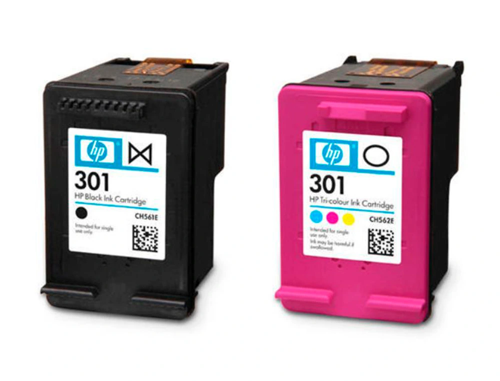 Tinteiro hp 301 preto e cores - Image 2