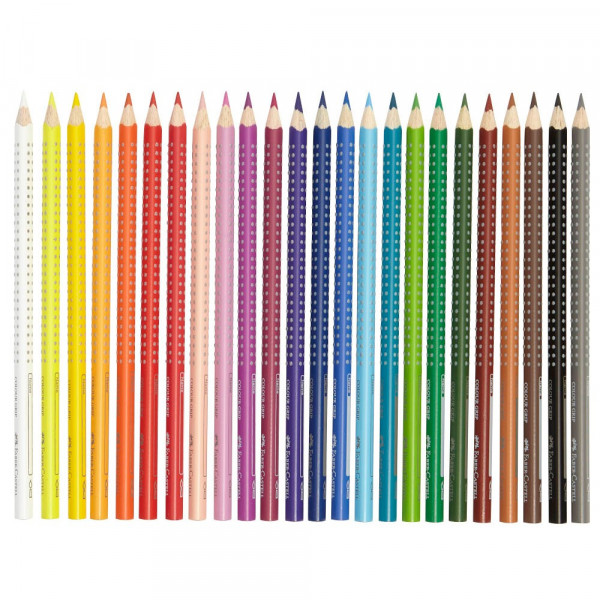 Lápis de Cor Faber-Castell Colour Grip - 24 Unidades - Image 3