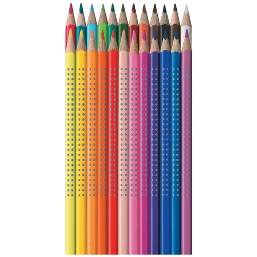 Lápis de Cor Faber-Castell Colour Grip - 24 Unidades - Image 2