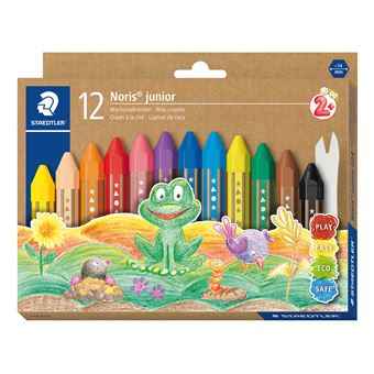 Lapis De Cera Noris Junior cx 12 unid