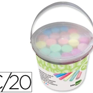 GIZ PARA CHAO LIDERPAPEL CORES SORTIDAS CAIXA 20 UNIDADES