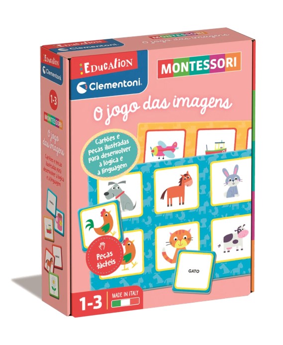 Montessori O Jogo Das Imagens Clementoni Education
