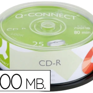 CD-R CAPACIDADE 700MB DURACAO 80MIN CX 25 UNIDADES
