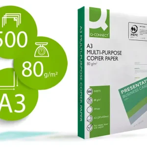 PAPEL FOTOCOPIA A3 80 GR EMBALAGEM 500 FOLHAS