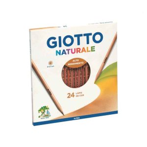 Lápis de Cor Giotto Natural Caixa 24 unidades