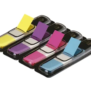 POST-IT INDEX DE CORES BRILHANTES, DISPENSADOR DE 140 UNIDADES