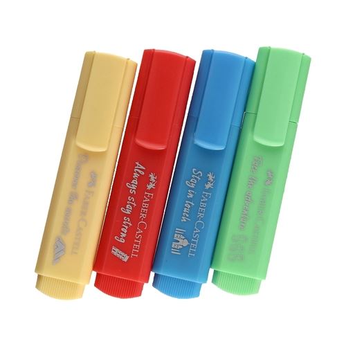 Marcadores Faber-Castell Textliner Pastel - 4 Unidades - Image 2